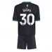 Manchester United Benjamin Sesko #30 Tredjedraktsett Barn 2025-26 Korte ermer (+ Korte bukser)